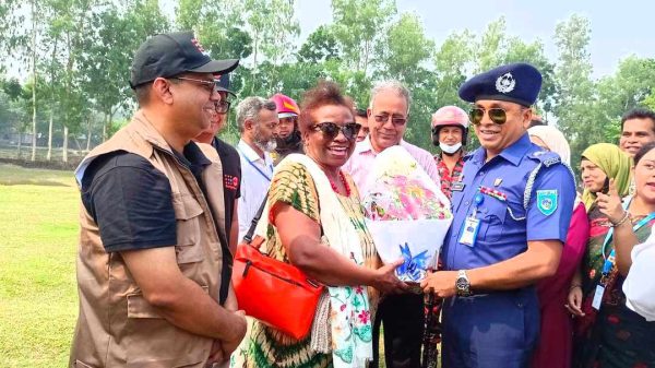 জাতিসংঘের আন্ডার সেক্রেটারি জেনারেল ও দ্য ইউনাইটেড নেশন ফান্ড ফর পপুলেশন অ্যাকটিভিটিজের (ইউএনএফপিএ) নির্বাহী পরিচালক ডা. নাটালিয়া কানেম গাইবান্ধায় অবস্থান করছেন।